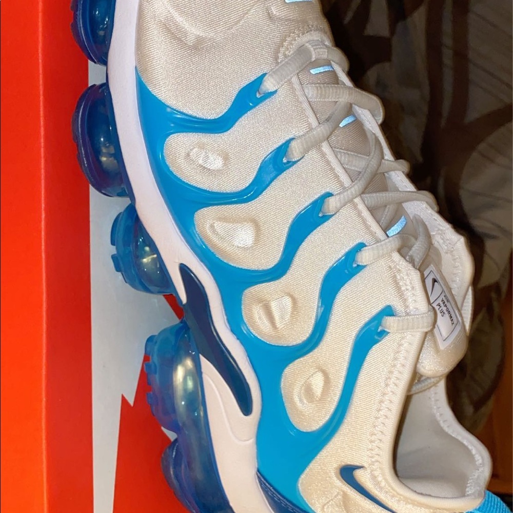 Blue Air max Plus shoes